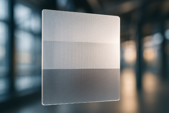 采用日蚀技术的眩光控制漫射器-照明光学防眩材料